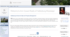 Desktop Screenshot of anncowanrealty.com